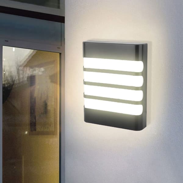 Vanntett utendørs vegglampe, moderne LED-lys for KLB