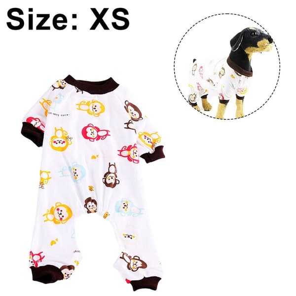 Hunde Pyjamas til Små Hunde Chihuahua Pyjamas Sød Varm Tiny XS