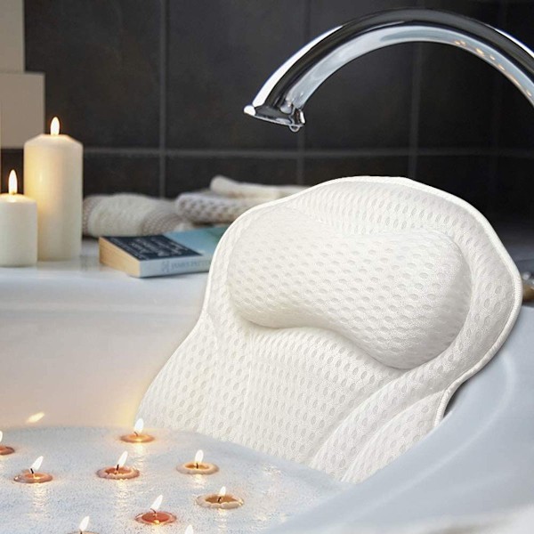 Luksus kylpytyyny, ergonominen kylpytyyny 4D-ilmaverkko-tekniikalla ja 6 imukupilla