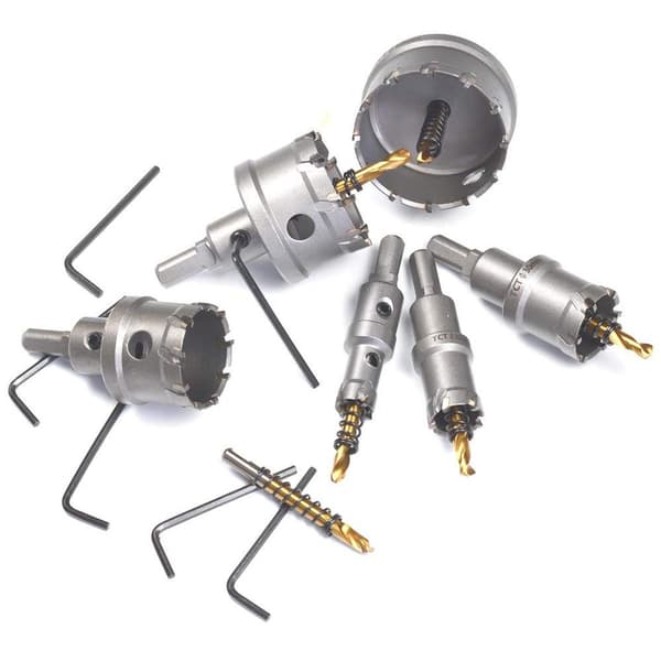 PCS TCT 16-60mm Karbid Hulsave Metalkutter Legering Bor KLB