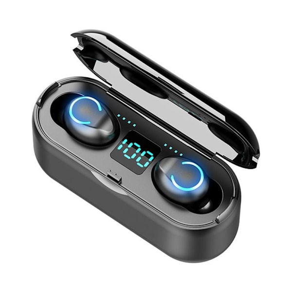 Langattomat nappikuulokkeet, Bluetooth 5.0 -kuulokkeet, ensiluokkainen ääni