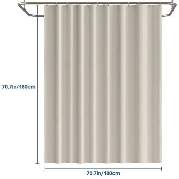 Duschdraperi Beige Mögelresistent Antibakteriell Badgardiner KLB