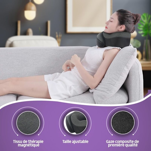 Flyrejsepude, Fly, Bil, Togrejsepude. Prenium Memory Foam Rejsehalsstrop + Rejsetilbehør KLB