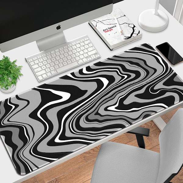 40*90*0.3cm Musematteutvidelse Spill Musematte Tastaturstil1