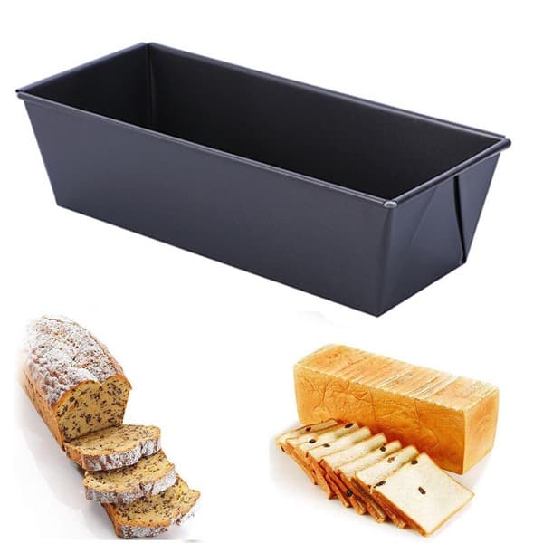Bakepan Ovn Hjem Rektangulær Toastpan Ikke-Klebbende Kake Middels KLB