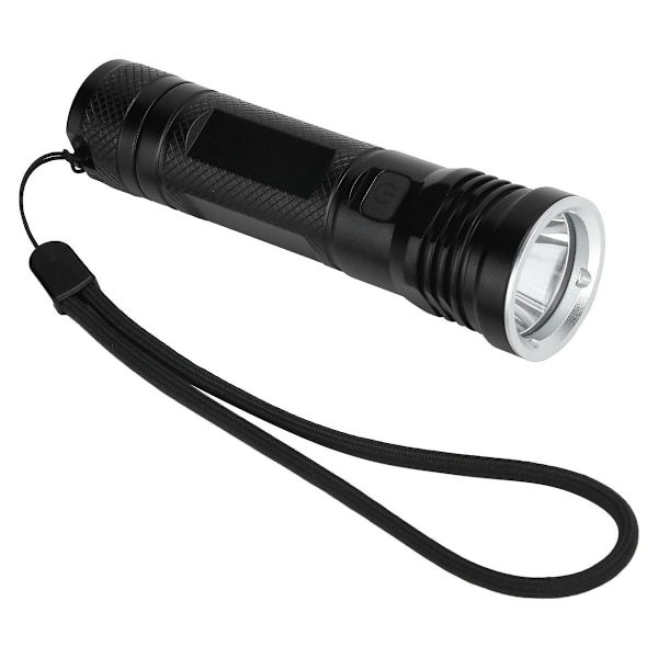 Ficklampa USB-laddning, aluminium, mini multimode KLB