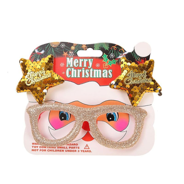 Pakke Julefest Briller Julepynt Kostume Brillestel