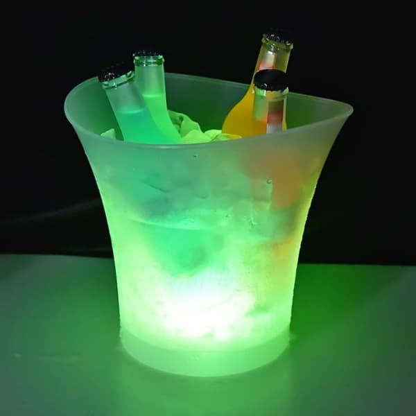 LED isbeholder, isbøtte LED isbitbeholder 5l stor kapasitet KLB