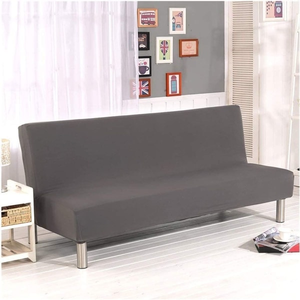 Sofaovertrekk uten armlener for 2-seters sofa. Elastisk sofaovertrekk for sovesofa