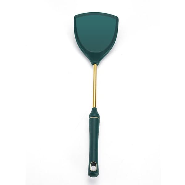 Silikone køkkenredskaber, rustfrit stål spartel, non-stick