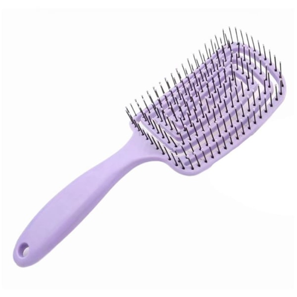 Hårborste för hårborste, hårborste med ultramjuk lila
