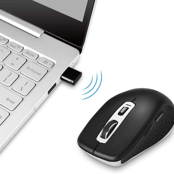 2.4G Hiiri, USB Type-C Langaton Tietokone Hiiri