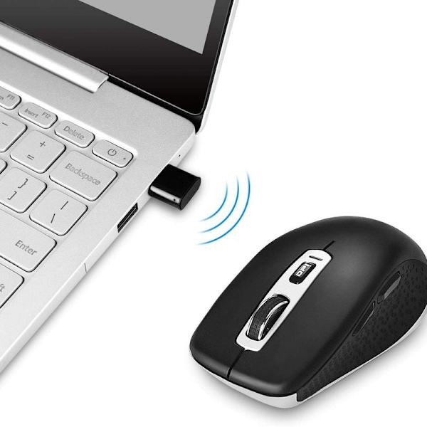 2.4G mus, USB Type-C trådløs computermus