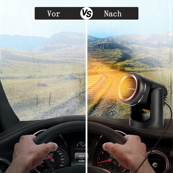 Auton puhallinlämmitin, autonlämmitin ja puhallin 2 in 1, KLB