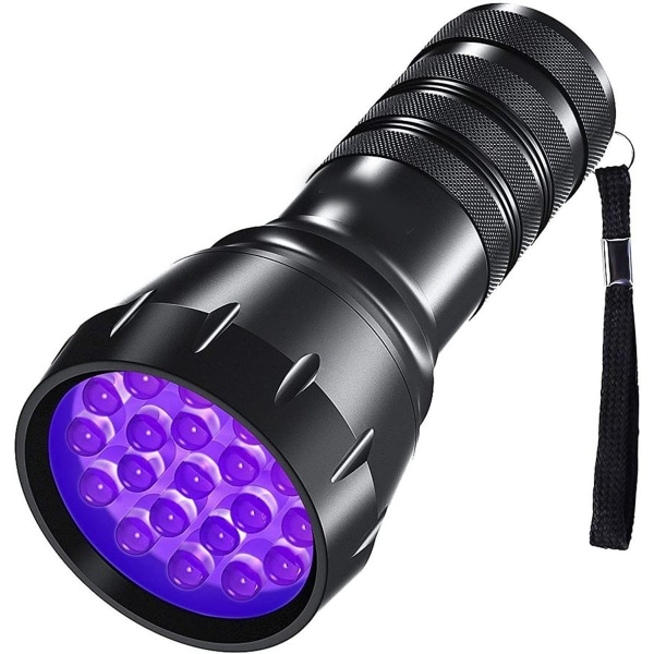 Blacklight UV ficklampa, liten UV blacklight, kompakt KLB