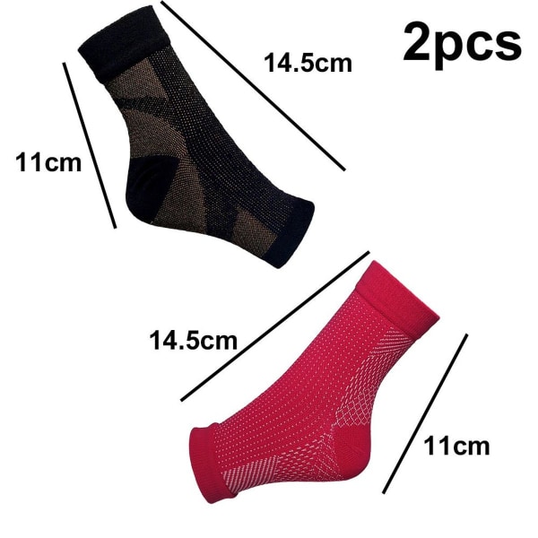 Sports compression socks outdoor sports compression socks brown + red KLB