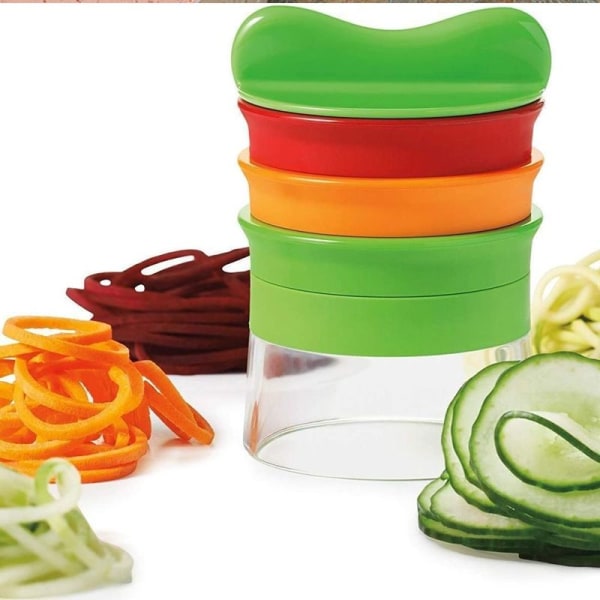 Handhållen spiralizer med 3 blad