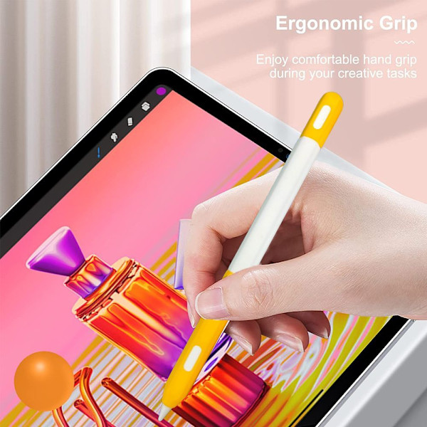 Beskyttende etui for Apple Pencil: Topp beskyttelse for Apple Orange