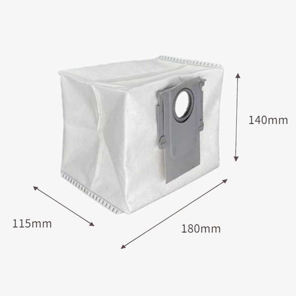 5-pack dammsugarpåsar till Roborock S7 MaxV Ultra / S7 Pro Ultra / Q7+