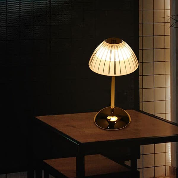 Svampe lampe touch switch, trinløs dæmpning, genopladelig KLB