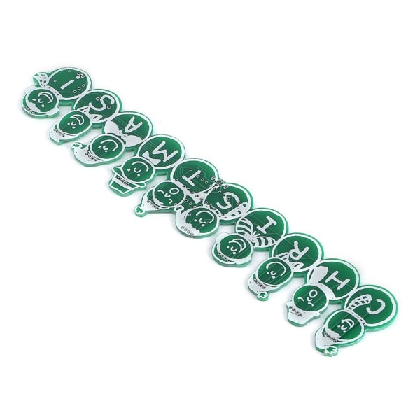 USB DIY fargerik LED musikk julemann sett ferie KLB