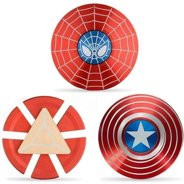 Superhelt Metall Fidget Spinner, Fidget Spinner Gaver for