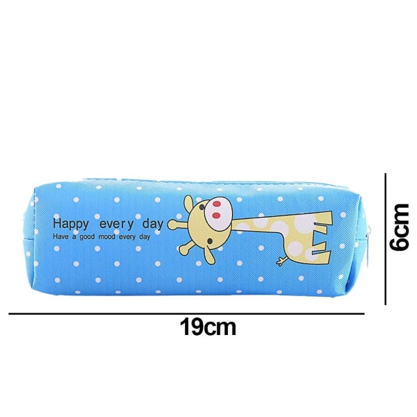 Large Capacity Flat Pencil Case Multipurpose Pen Bag Shape7 KLB