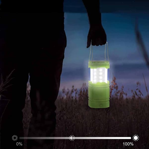 Solcelled LED-lys Vandtæt Håndsving Nødlys