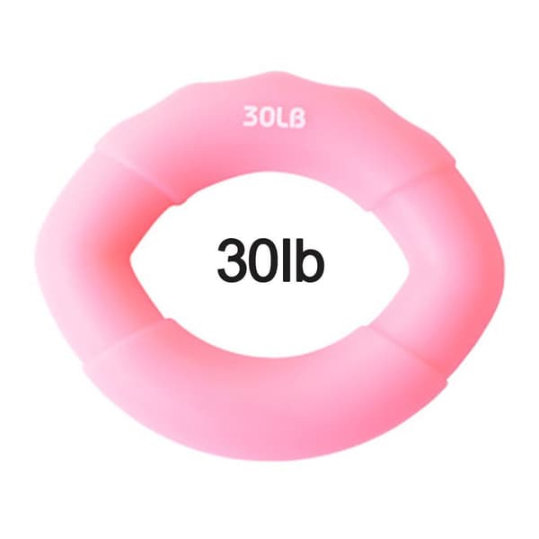 Silikone Håndtræner og Fingertræner, Pink 30 lbs