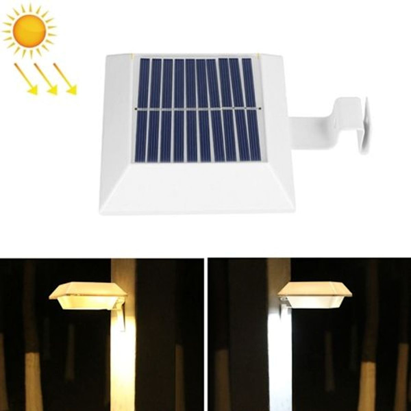 12 LED solcellslampor för utomhusbruk, fyrkantig räcke, trappbelysning