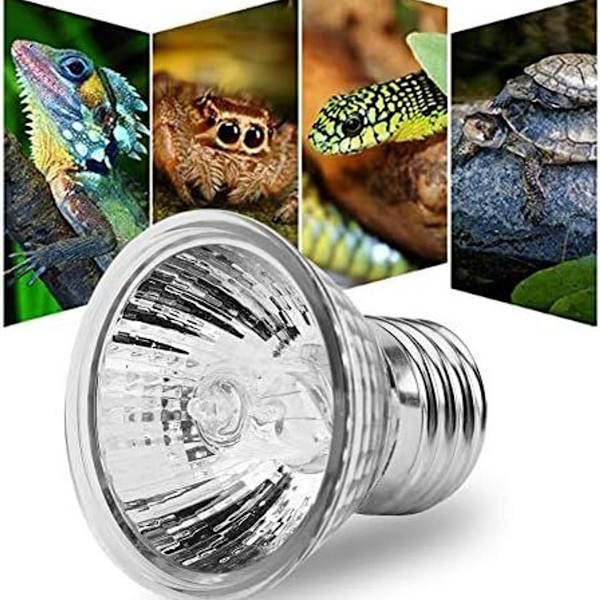 Skildpadde varmepære, E27 lampe, 25 toilet egnet til krybdyr og padder