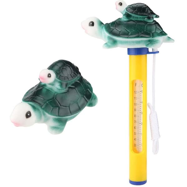 Flydende pooltermometer, swimmingpooltermometer med KLB