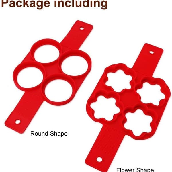 Nonstick Silikon Egg Ring Pankakeform, Omelett Egg Ring,