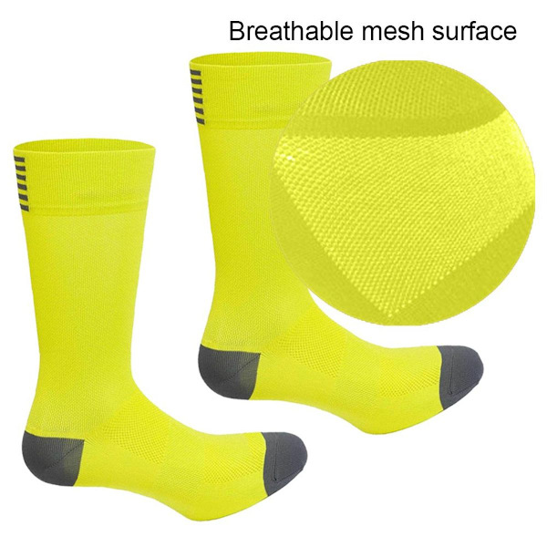 Merino ull ridstrumpor gröna + orange KLB