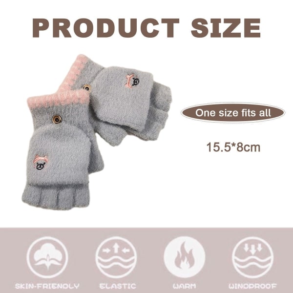 Toddler Infant Vintervotter med Fleecefôret Easy-on Baby Style2 KLB