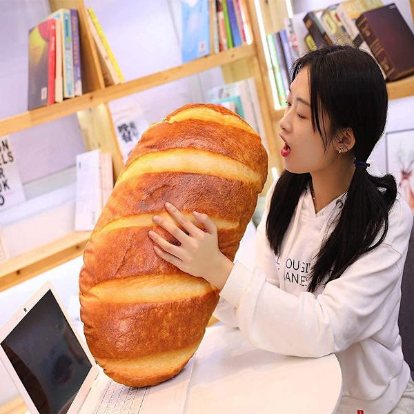 Baguette-pehmolelu, pehmeä ja söpö koristetyyny, 60 cm, KLB