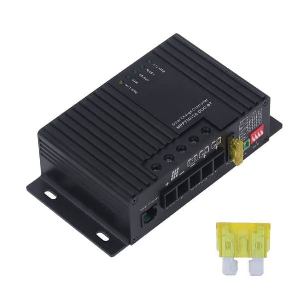 MPPT solcellsladdnings-/urladdningsregulator med dubbla batterier KLB