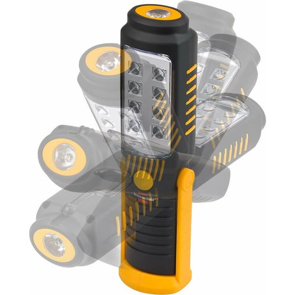 Taskulamppu 8+1 SMD LED, 250+100 lumen Musta KLB