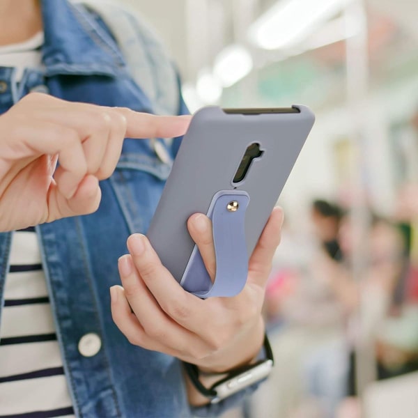 Avtagbar mobiltelefonhållare med stativ, elastisk mobiltelefon, iögonfallande färger