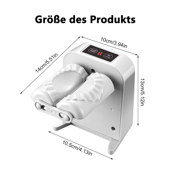 Automatisk degmaskin: Elektrisk degmaskin med skedborste, KLB