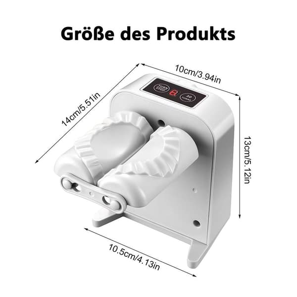 Automatisk dumplingmaskine: Elektrisk dumplingmaskine med skebørste, KLB