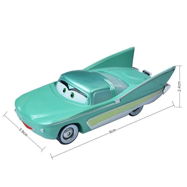 Color Flo Biler Modellbiler 2 Pixar Biler 3 Lyn McQueen Jackson StormMater 1:55 Die-Cast Metall Legering Leke Gutt Bursdag Gave