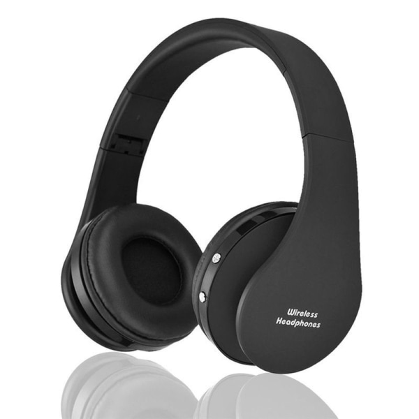 Bluetooth-hodetelefoner over øret, trådløse hodetelefoner, HiFi-stereo, sammenleggbare