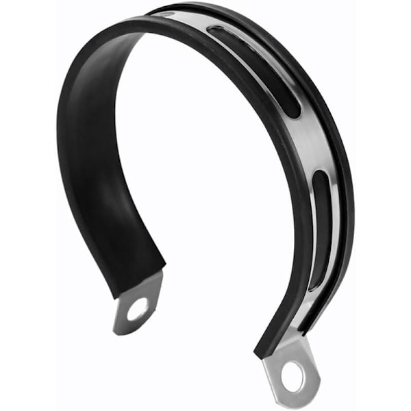 Motorcykeludstødningsrørbeslag Universal Semicirkel Udledning Lydpotte Rørbeslag Beslag，1stk（11cm） KLB