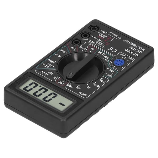 DT830B Multimeter Bærbar Digital Elektronisk LCD Voltmeter KLB