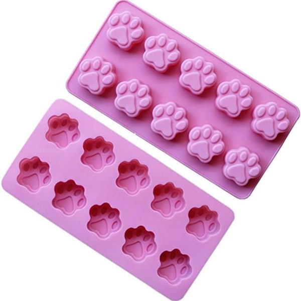 Pakkauksessa 2 kpl edullisia molds, print lemmikkieläinten print