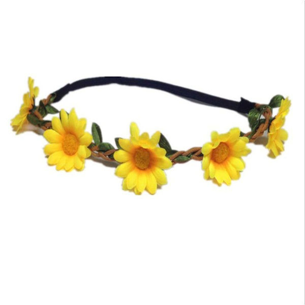 12-pack blomsterkransar med justerbart elastiskt band för KLB