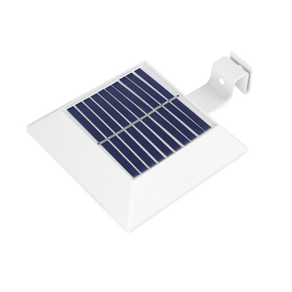 12 LED solcellslampor för utomhusbruk, fyrkantig räcke, trappbelysning
