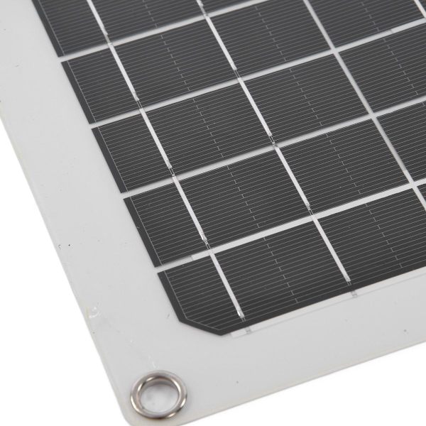 15W solcellepanelsett, bærbar solcellebatterilader KLB