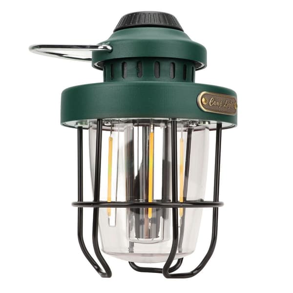 Retro LED Camping Lanterne Bærbar Multifunksjonell KLB